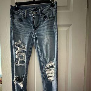 American eagle jeans size 4 short